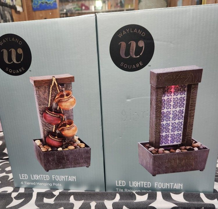 Led light fountain