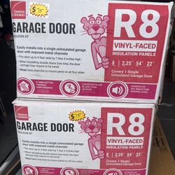Garage Door Fiberglass Insulation Kit 22 in. x 54 in. (8-Panels)