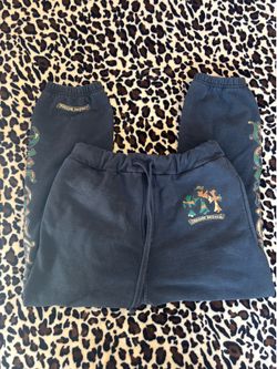 authentic chrome hearts camo triple cross sweatpants