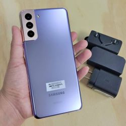 Samsung Galaxy S21, Factory Unlocked,  Excellent Condition.  Like New 