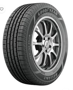 Like new! Set of 4: Goodyear Reliant All-Season 225/65R17 102H All-Season Tire