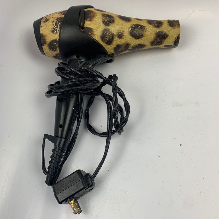 Hot Shot Tools Hair Blower Dryer helen of Troy s51390 Leopard