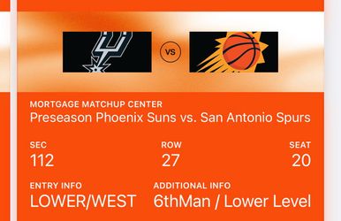 Phoenix suns vs San Antonio spurs