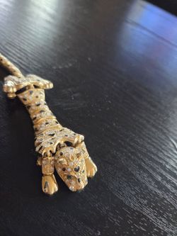 Large Jaguar pins brooch