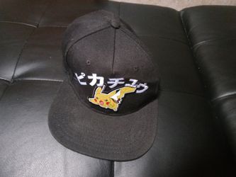 Pokemon Pikachu Snapback Baseball Cap 