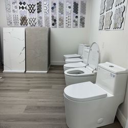 One Piece Toilet