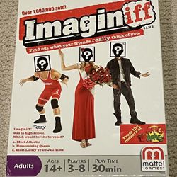 Imaginiff Matttel Board Card Game 14+ 2010 Party Game 