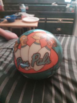 Pin pals Homer Simpson Bowling ball.