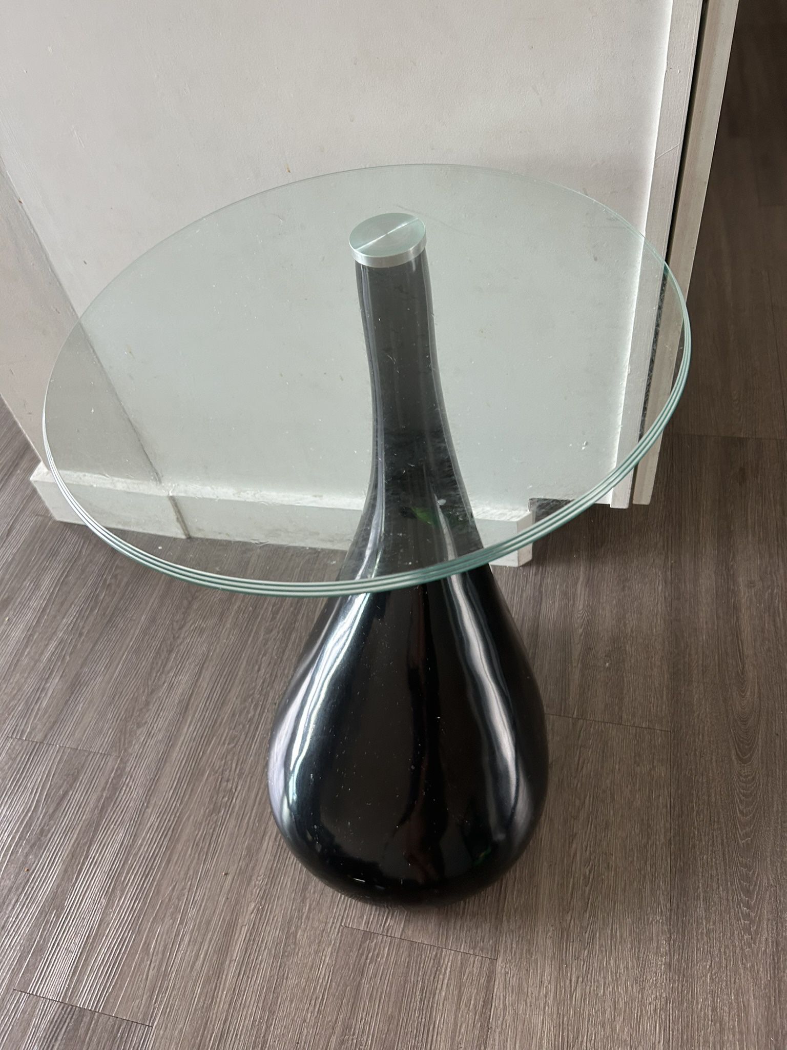 Elegant Glass Side Table