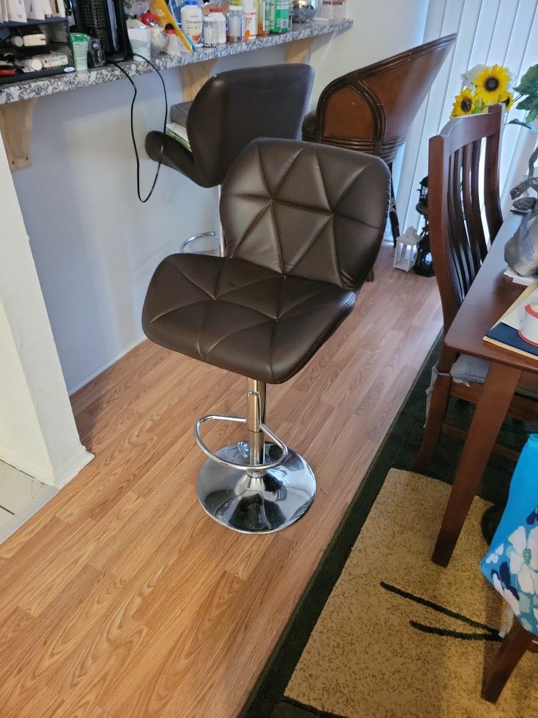 Bar Stools Set of 2,
