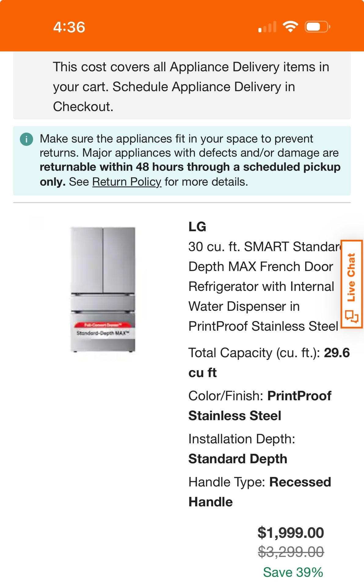 LG Refrigerator