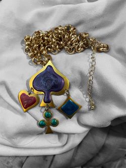 Handmade Gambling Las Vegas Necklace