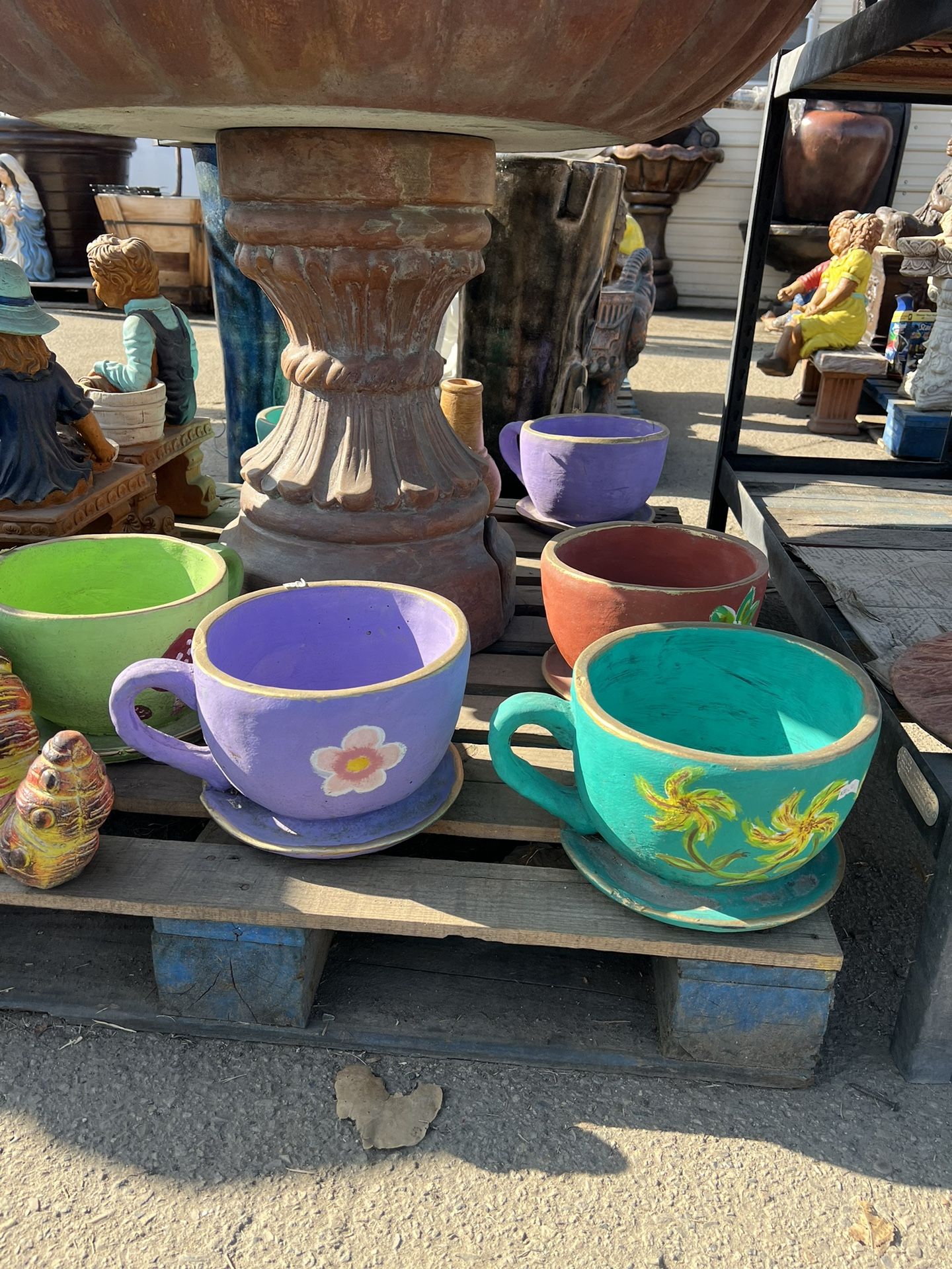 Concrete Tea Cups $25.00 Each One