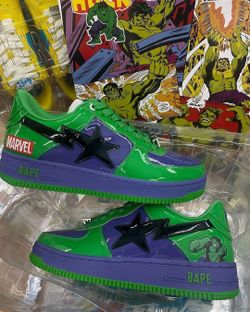 Bapesta Hulk Size 9