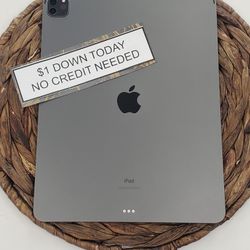 Apple IPad Pro 12.9 5th Gen Tablet Pay $1 DOWN AVAILABLE - NO CREDIT NEEDED