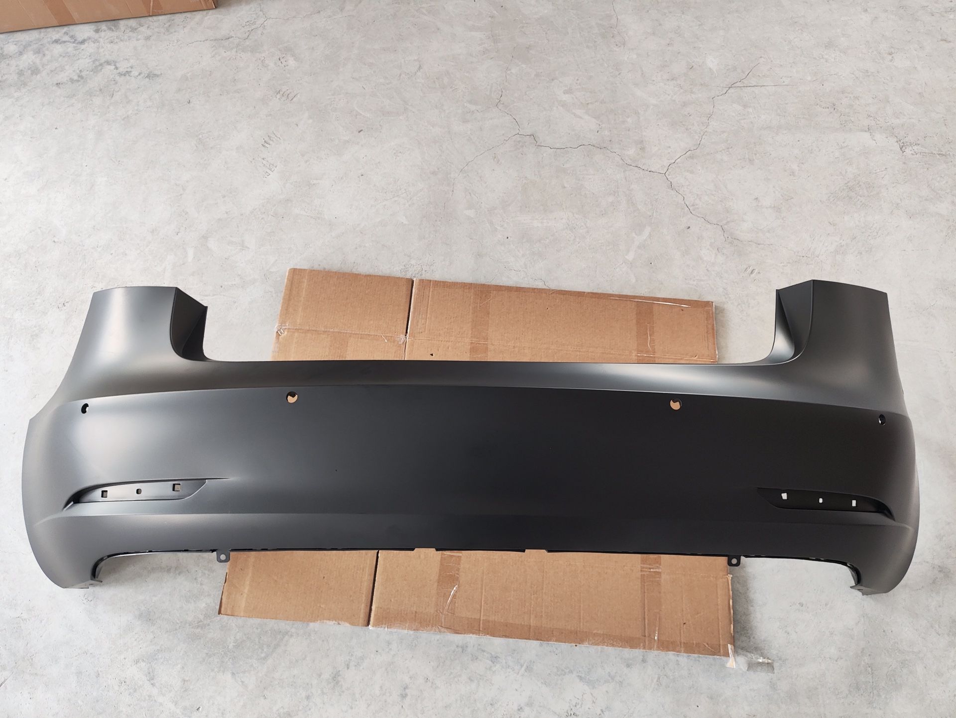 For 2017-2023 Tesla Model 3 Rear Bumper Cover with Sensor Holes