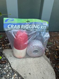 Promar Crab Rigging Kit – 100’ Rope + Float