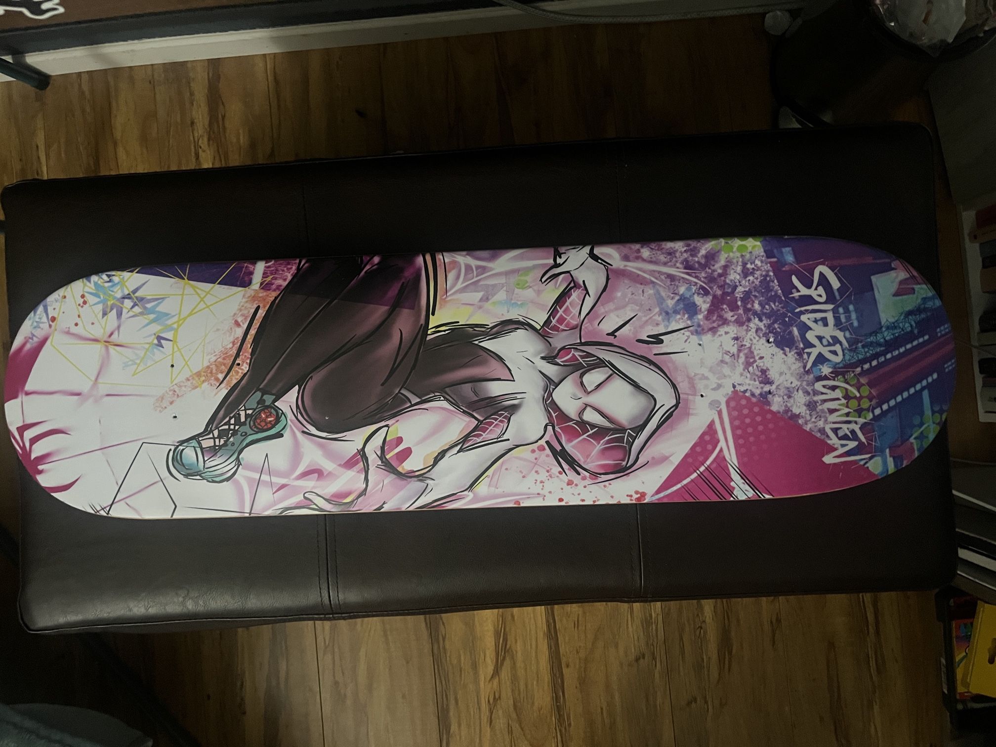 SpiderGwen Skateboard Deck