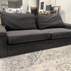 Couch Black Color 