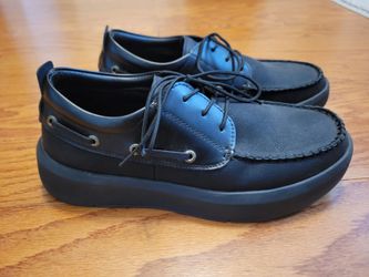 Mens Black Casual Shoes- Size 9