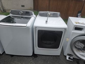 Samsung Washer And Dryer Set Electric 30-day Warranty
