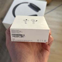 Apple AirPod's 4 Wireless Earbuds