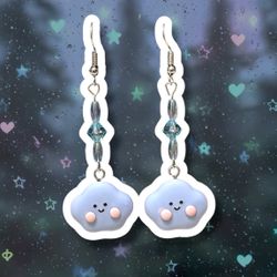 Kawaii Cloud Earrings 