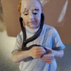 Rare Doctor Figure With Stethoscope Signed &numbered And Other Collectibles Old Soda Signs