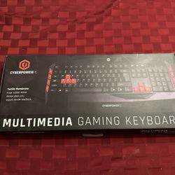 Multimedia Gaming Keyboard
