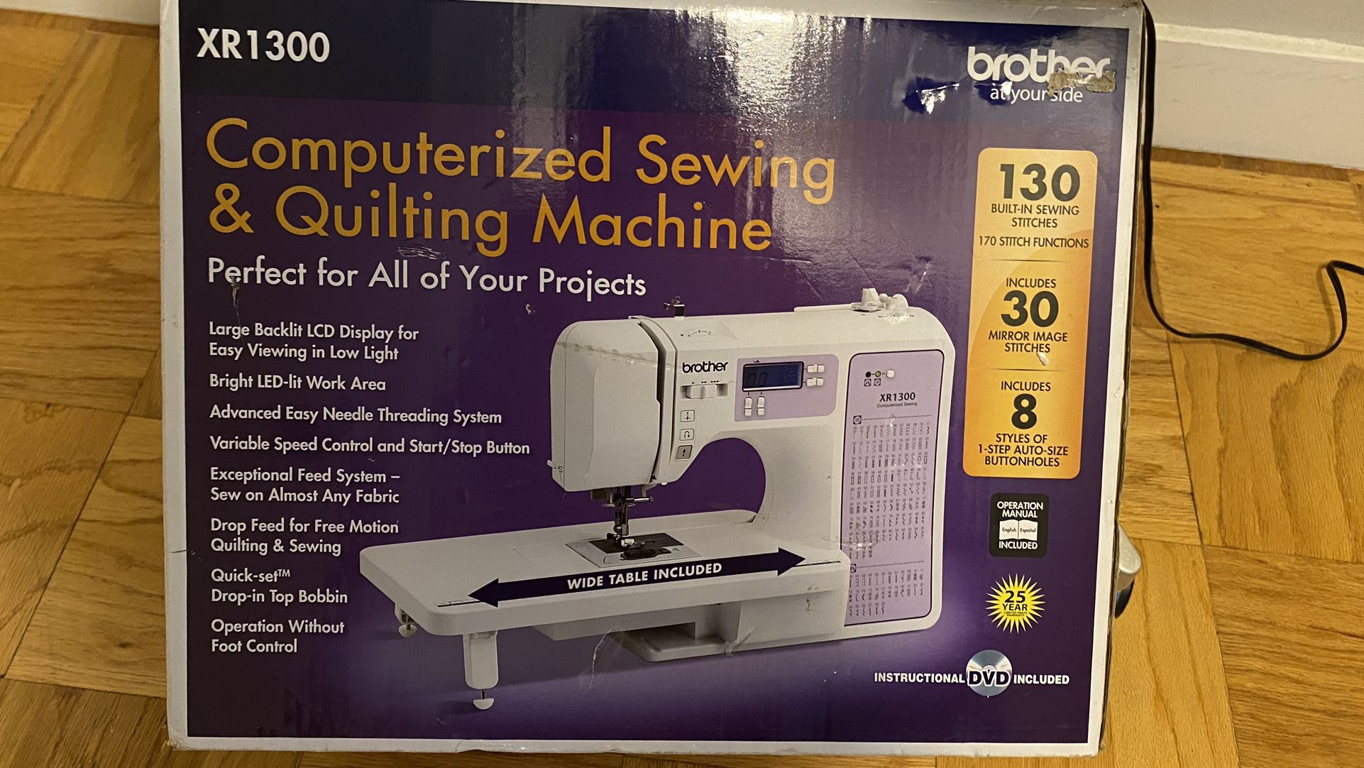 Brother XR 1300 Computerized Sewing And Quilting Machine NEW Open Box