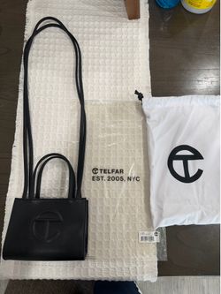 Telfar Small Black Shopping Bag - NEW