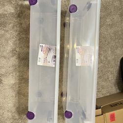 2 Storage Boxes