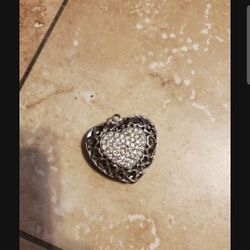 Vintage Heart Pendant 