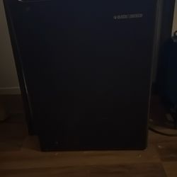 Black Mini Fridge 