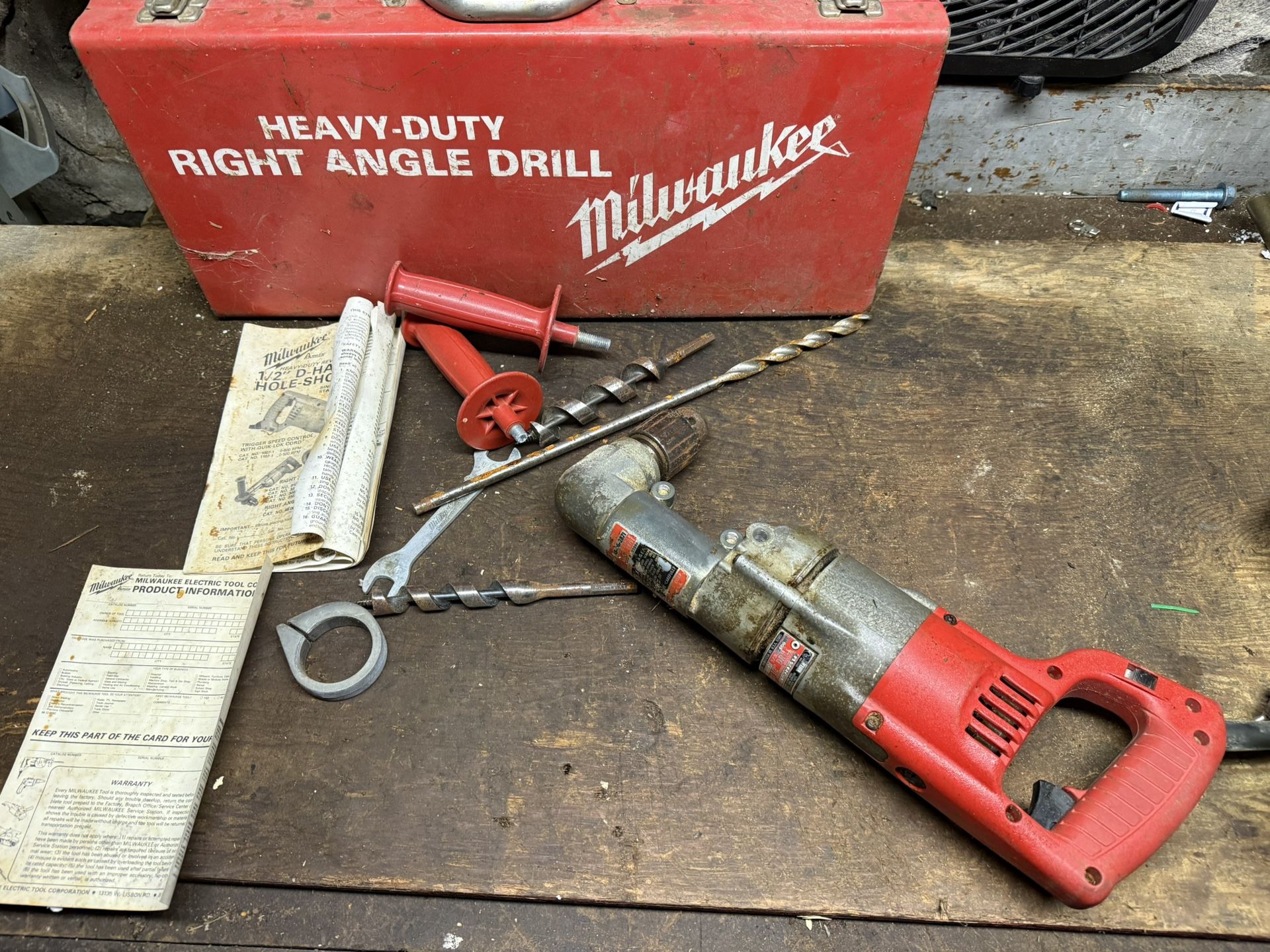 Milwaukee Heavy Duty Right Angle Drill