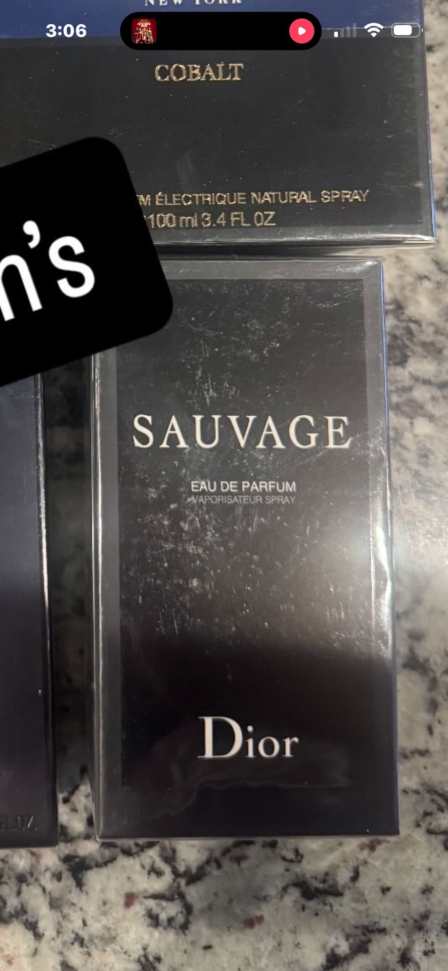 Dior Sauvage Eau De Parfum 100$
