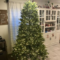 Pre-light Christmas Tree
