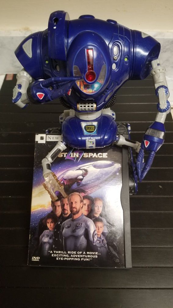 Lost In Space DVD with Robot Toy