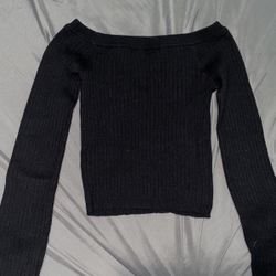 Black Crop Top 