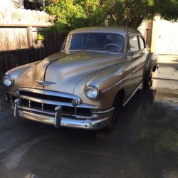 1950 Chevrolet Deluxe Fleetline Coup 2 Door. 