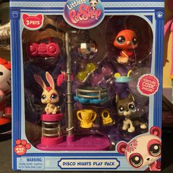 Littlest Pet Shop Disco Nights Set SEALED