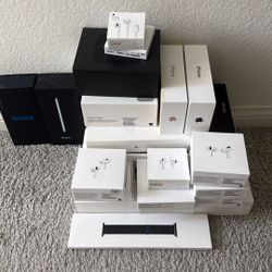 Apple & Samsung Empty Boxes