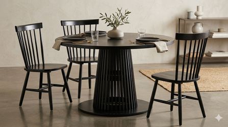 Dining Table Set (3 chairs only)