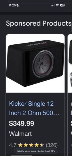 Sub and amp for sale