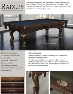 Pool Table Closeout Sale!!