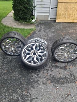 18" inch rims with tires