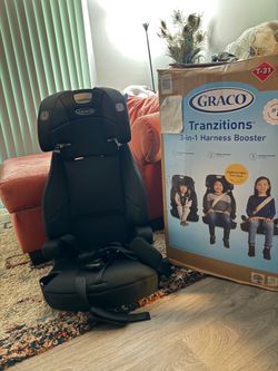 New Graco Tranztion Harness Booster Car Seat