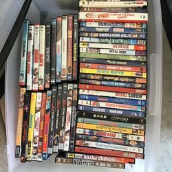 Over 200 DVDs Collection. 