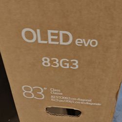 TV LG OLED 83" (G3).