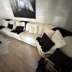 Italia Leather Sofa